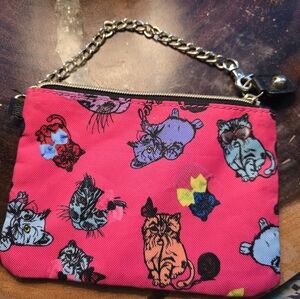 Betsey Johnson Kitty Cat Wristlet